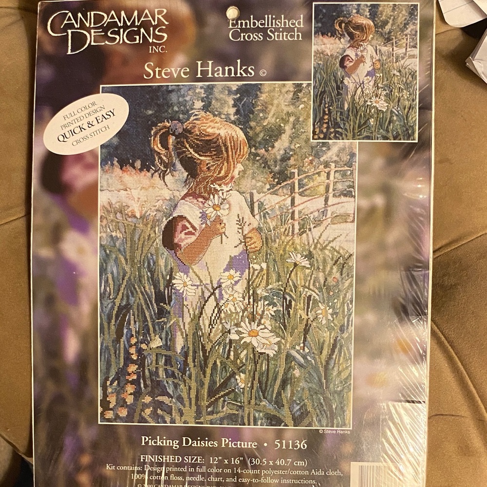 Candamar Designs Embellished Cross Stitch Kit